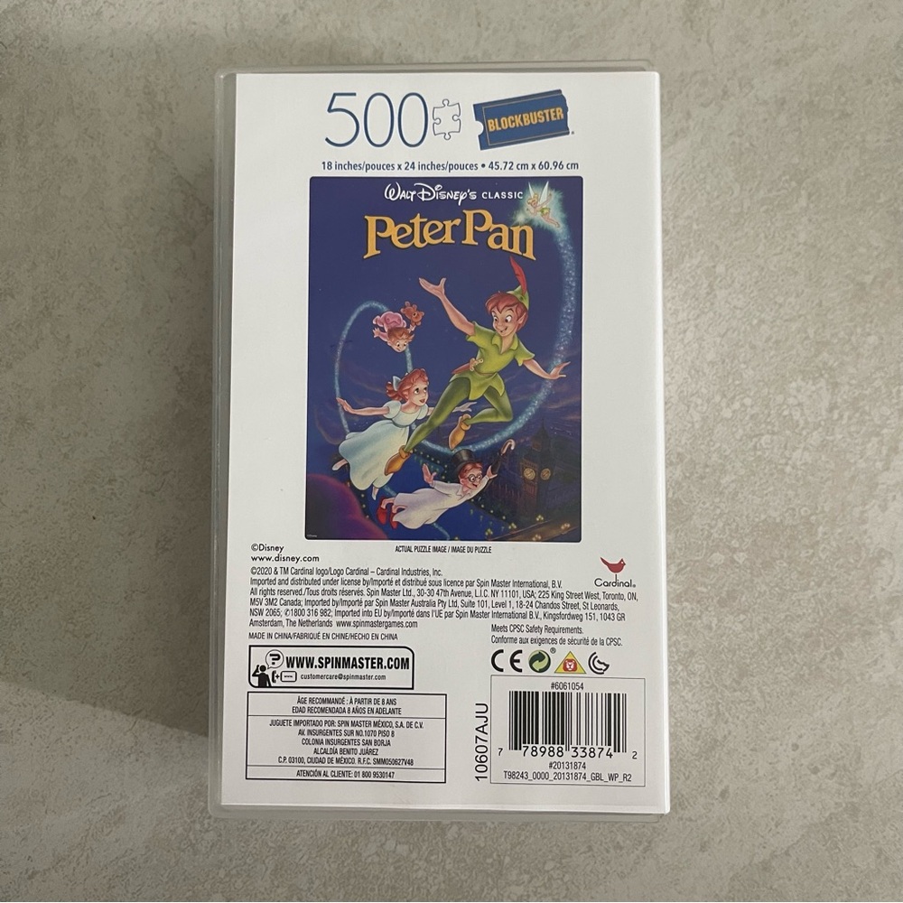 NEW. Disney Peter Pan blockbuster movie puzzle - Picture 3 of 4